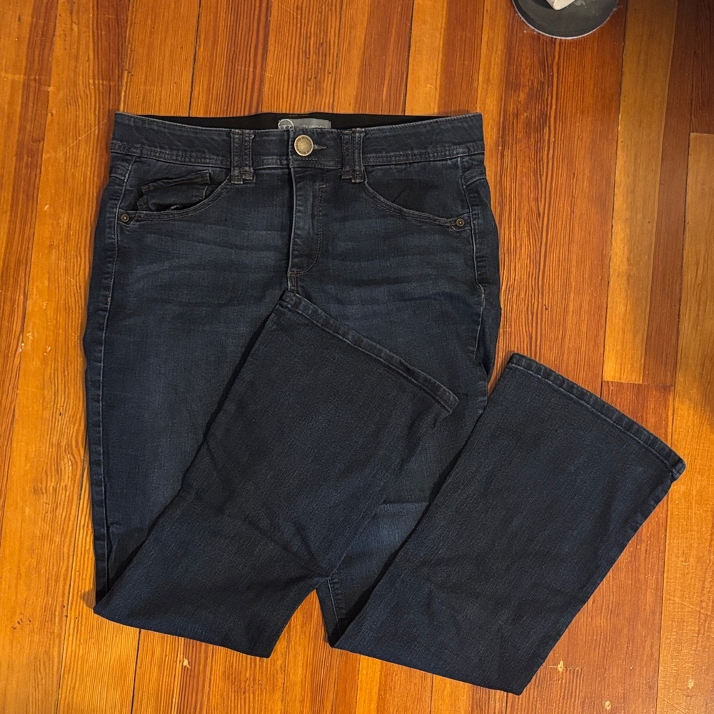 Dark Wash Small Flare Jeans